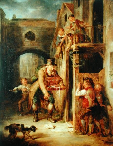 A Falsa Parcel (óleo sobre tela) de William Kidd