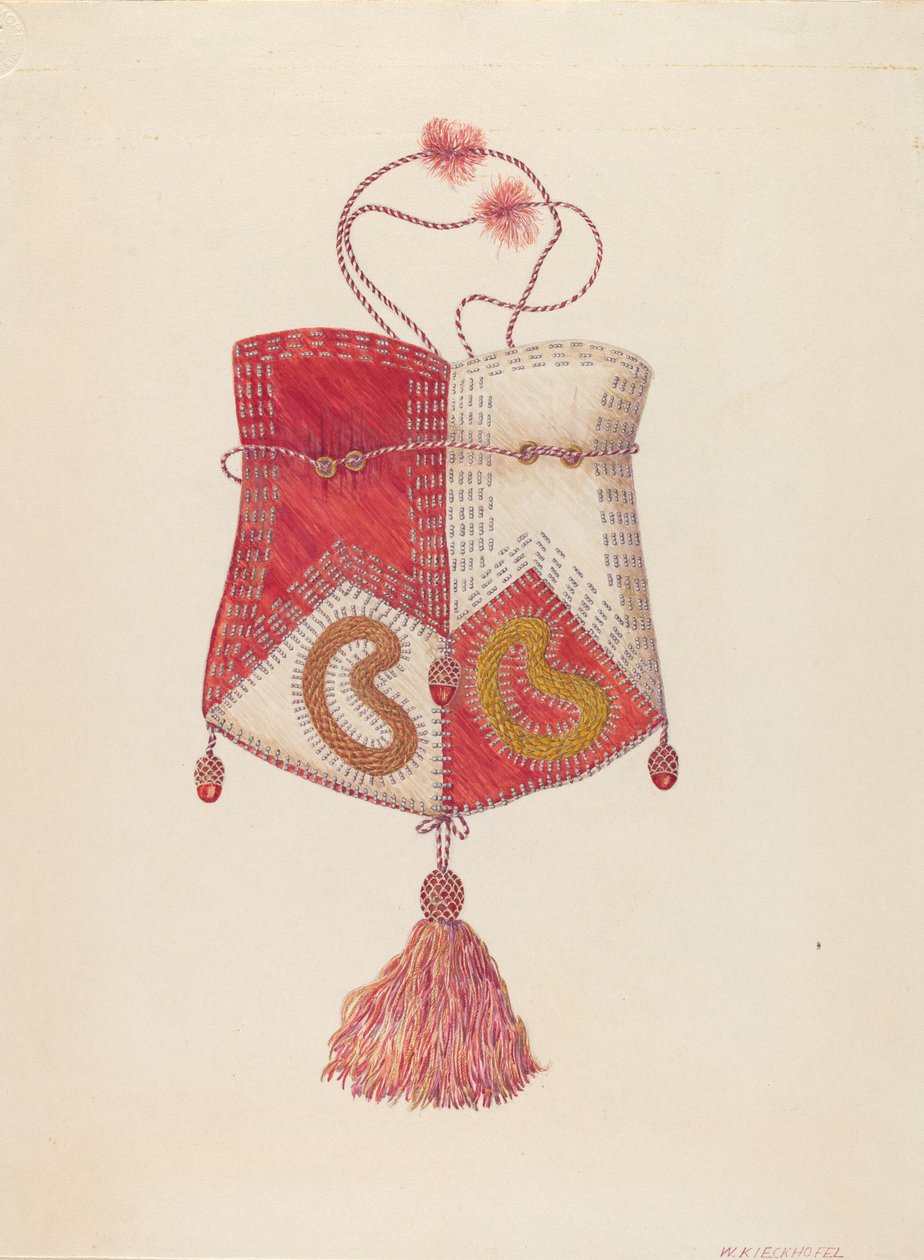 Beaded Bag, 19351942. de William Kieckhofel