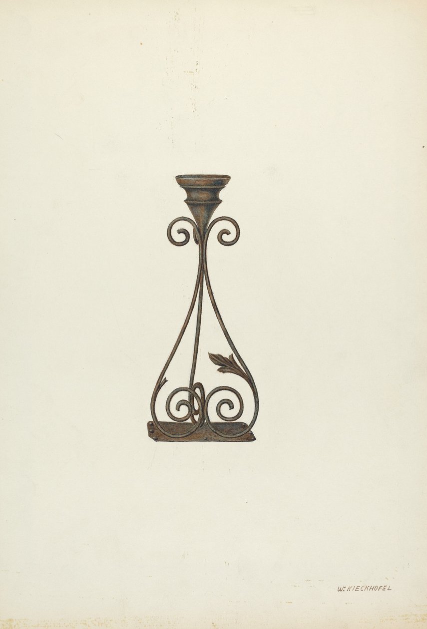 Castiçal de William Kieckhofel