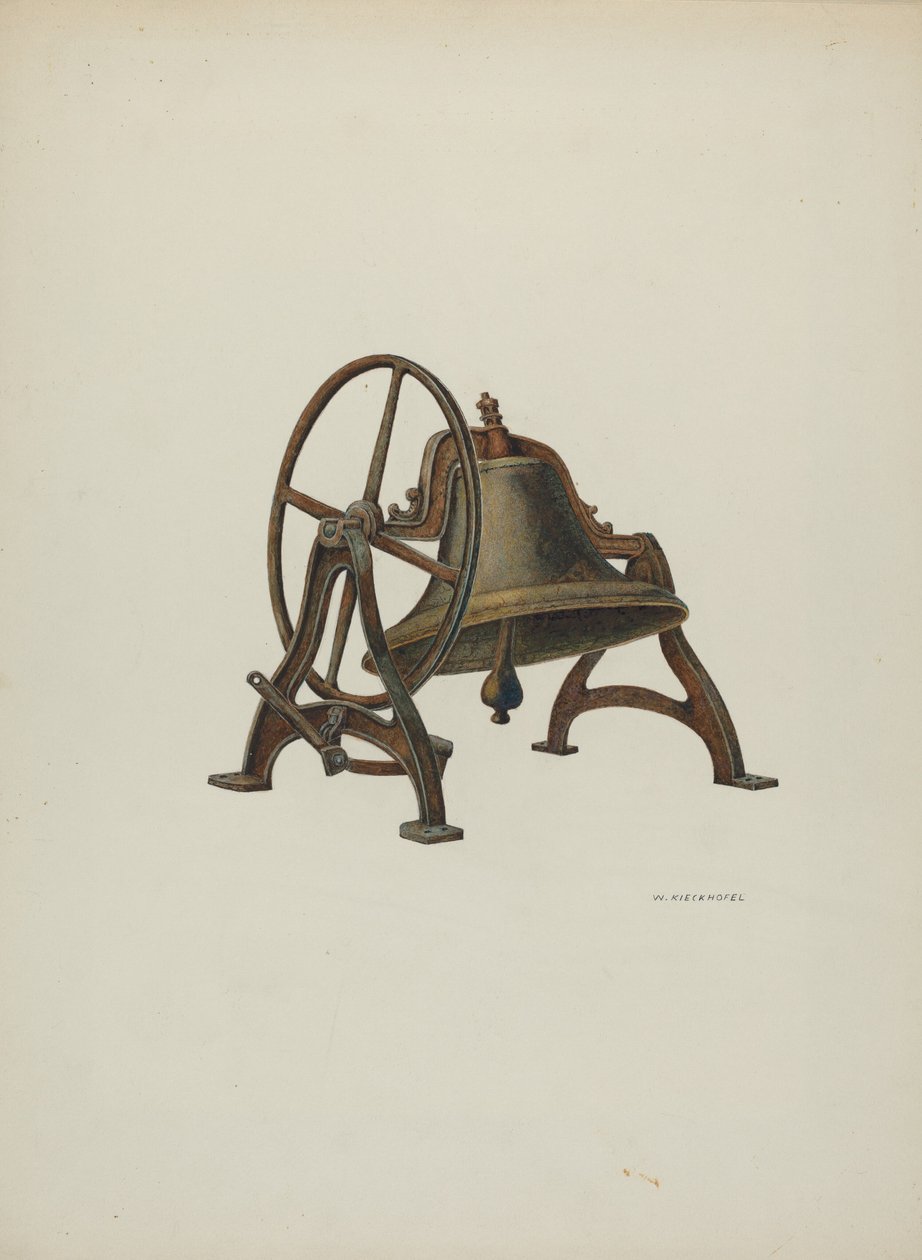 Sino da Escola Primária, 1940. de William Kieckhofel
