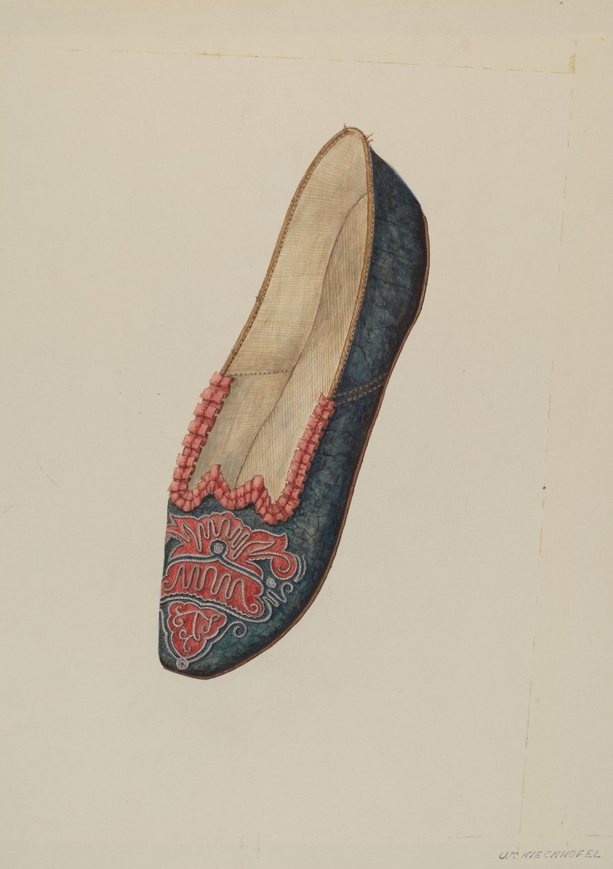 Evening Slipper, c. 1937. de William Kieckhofel