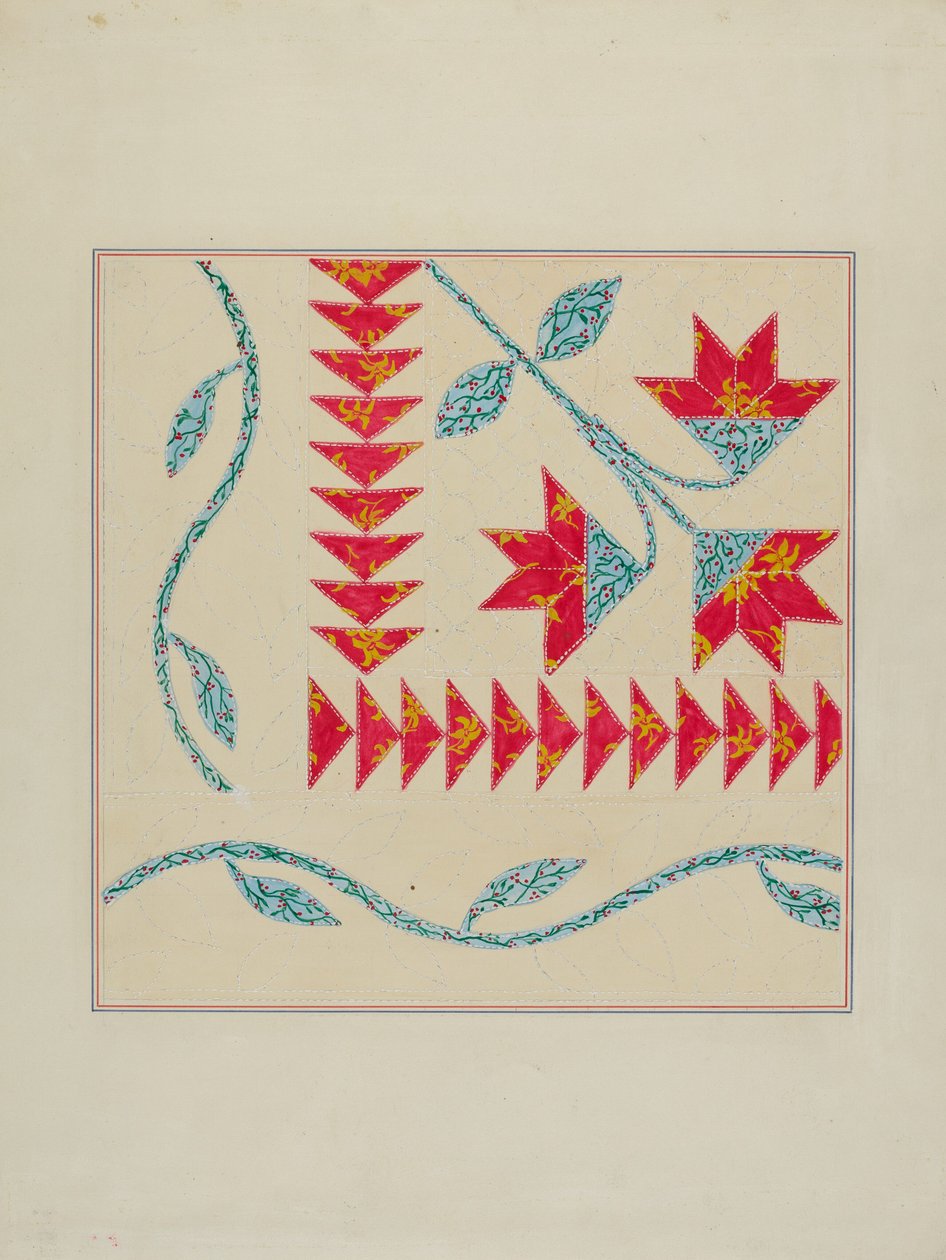 Quilt Corner, c. 1940. de William Kieckhofel
