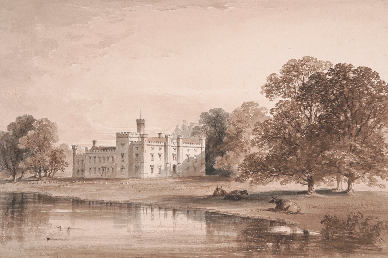 Chiddingstone Place, Vista do Lago de William Knight