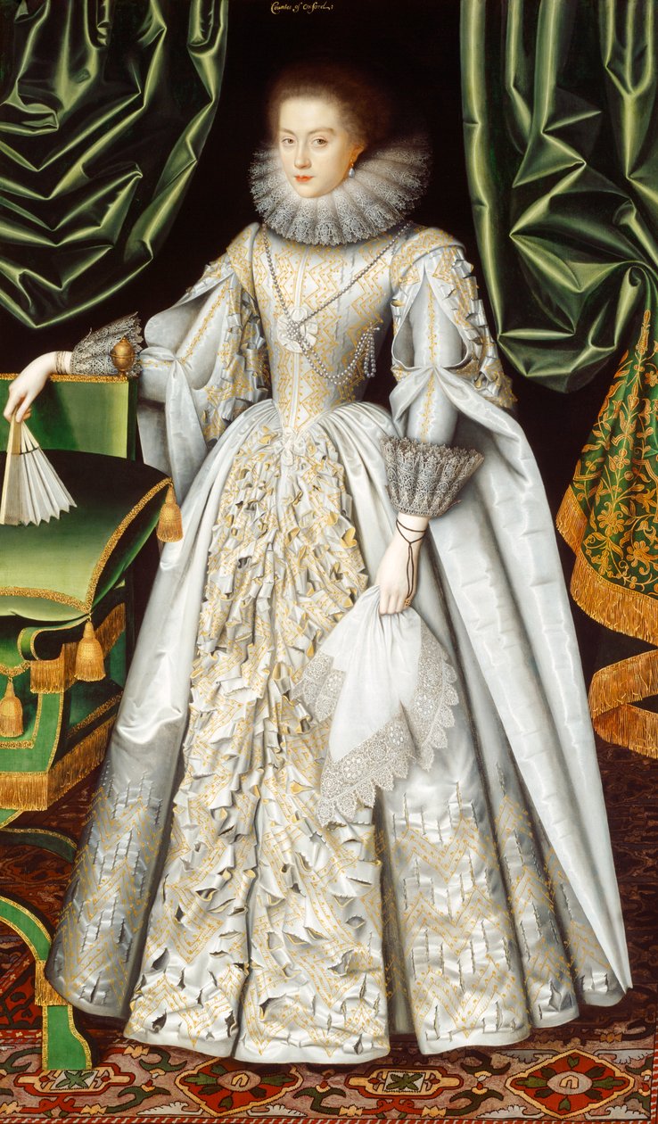 Diana Cecil (óleo sobre tela) de William Larkin