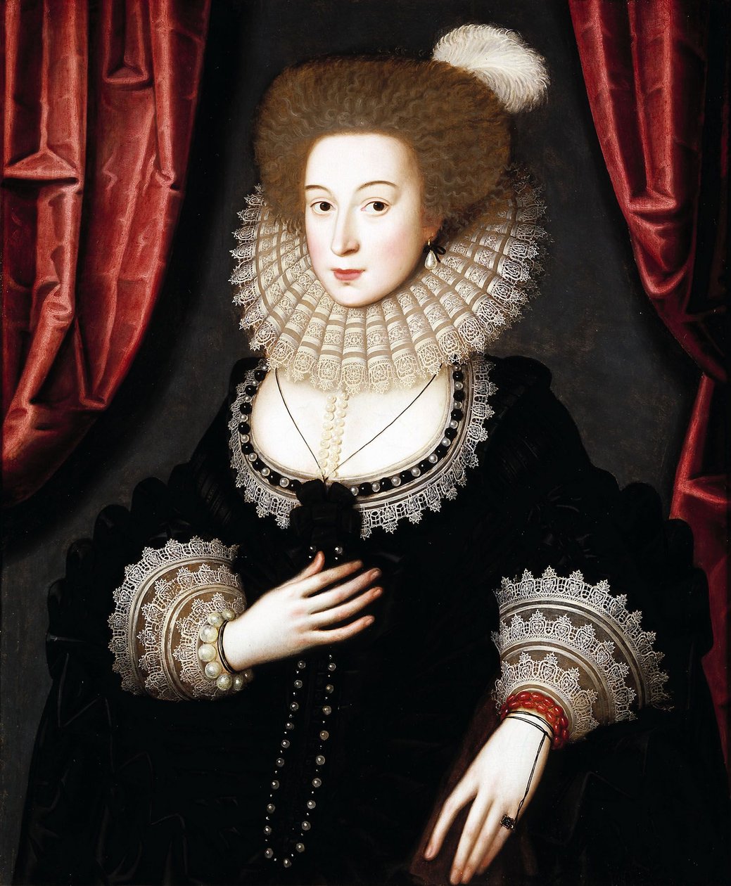 Retrato de Mary Radclyffe de William Larkin