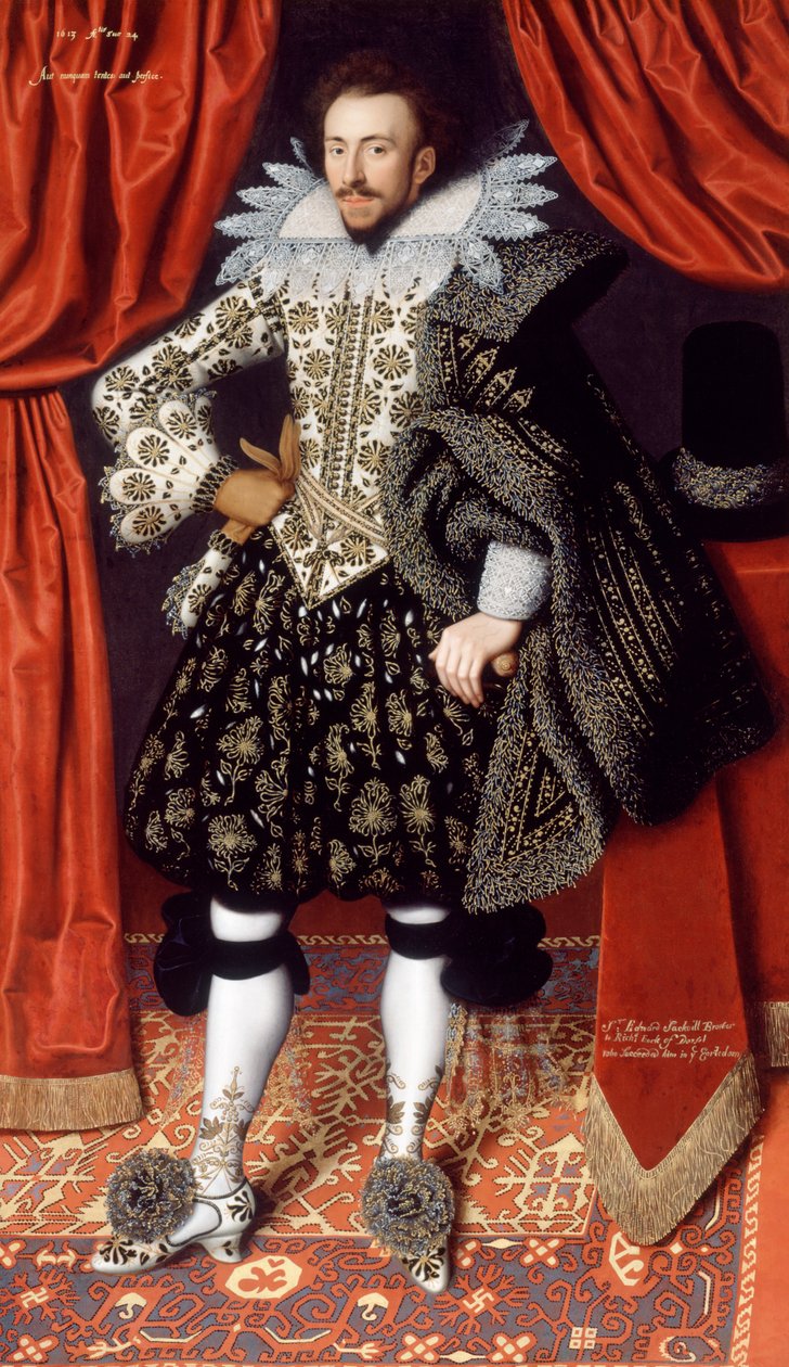 Richard Sackville c.1613 (óleo sobre tela) de William Larkin