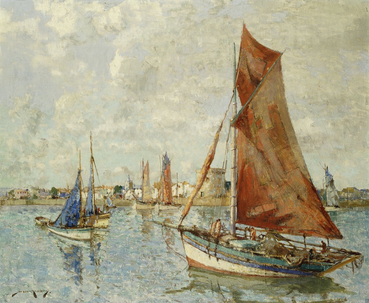 Barco de pesca, La Rochelle de William Lee Hankey