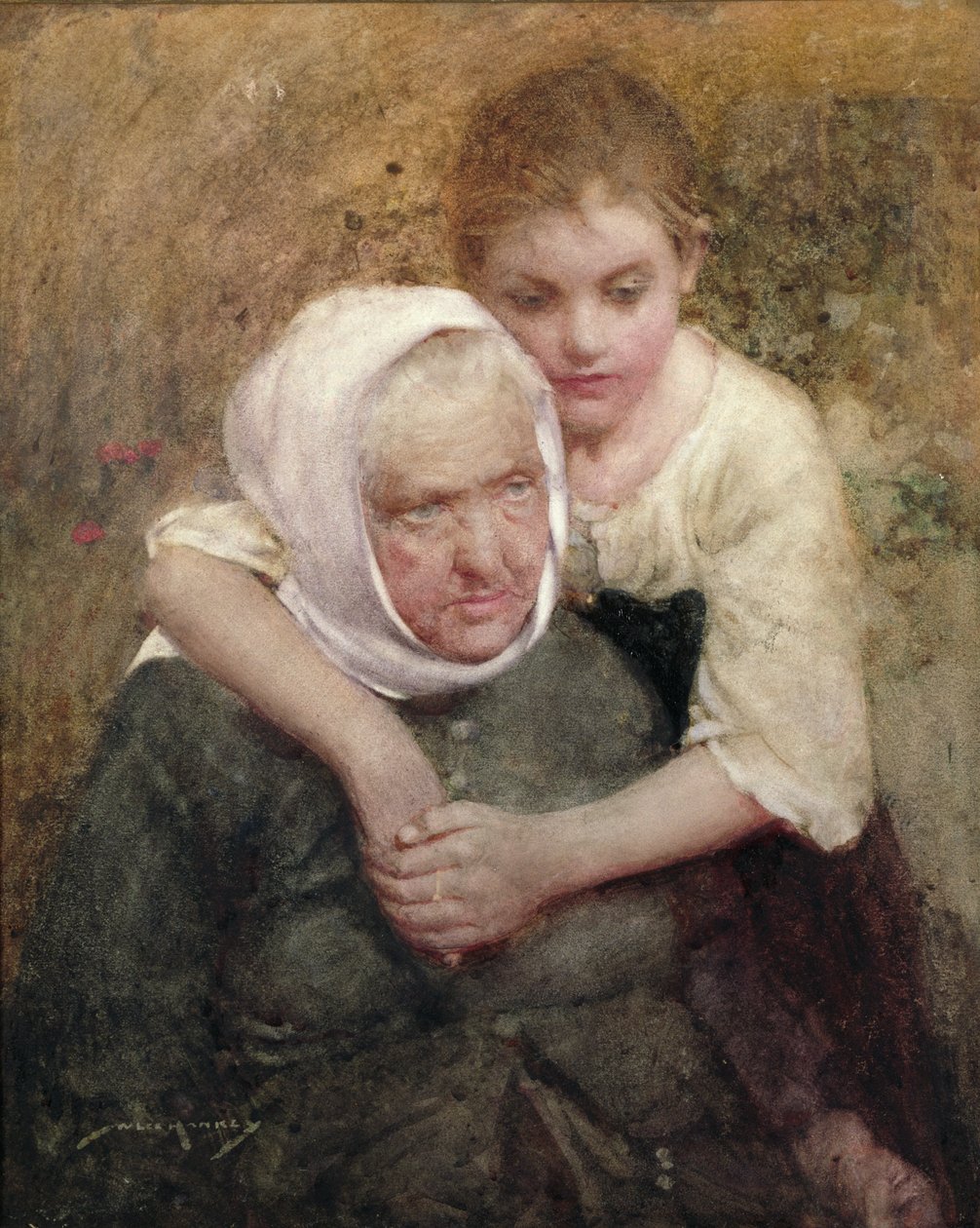 Memórias (aguarela sobre papel) de William Lee Hankey