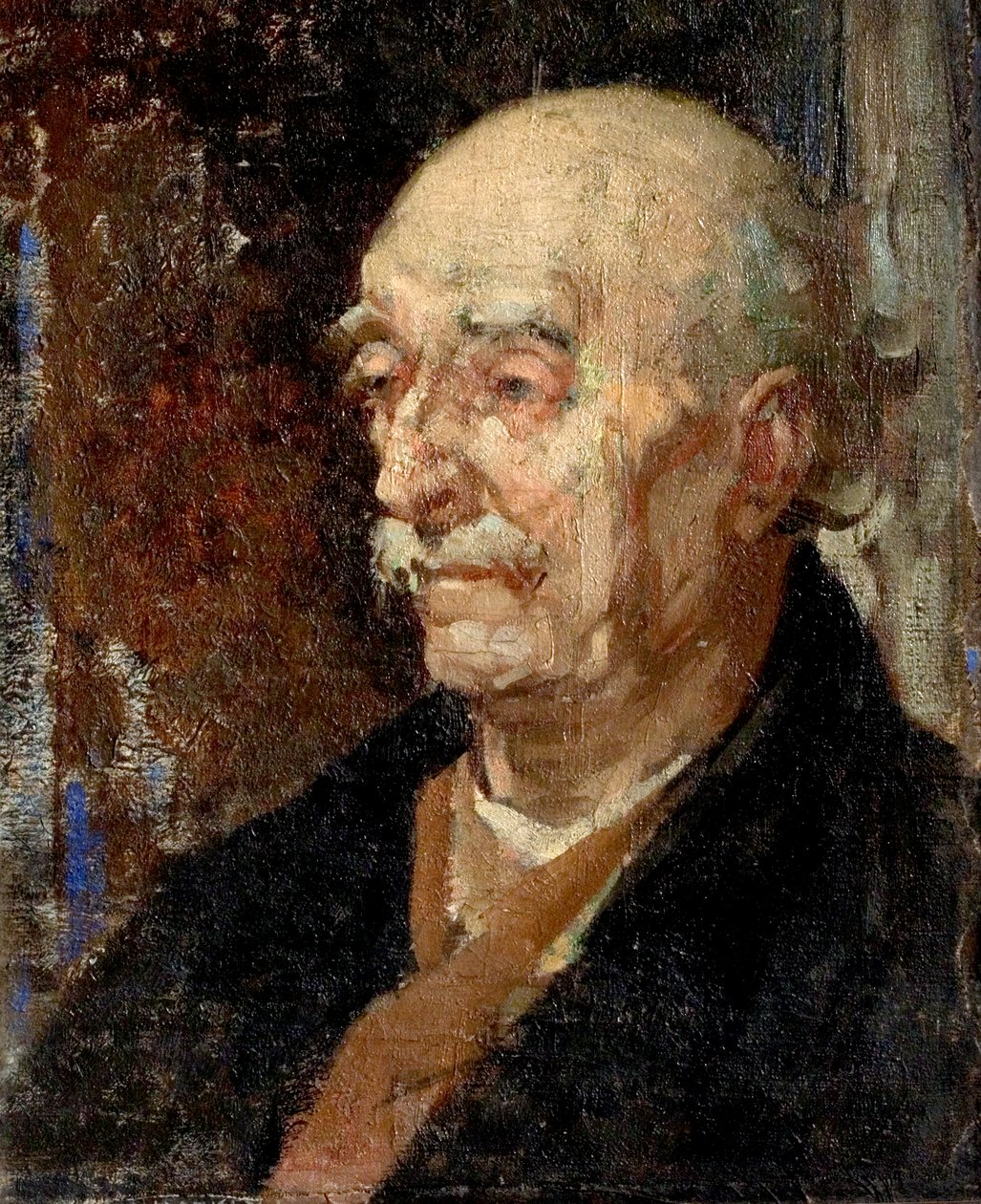 Napoleon Danelle, Antiquaire (óleo sobre tela e tábua) de William Lee Hankey