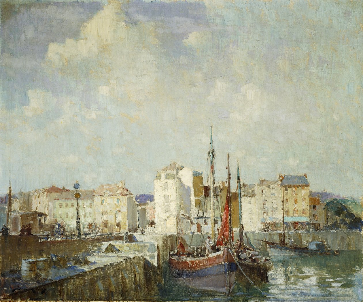 O Porto Interior, Dieppe de William Lee Hankey
