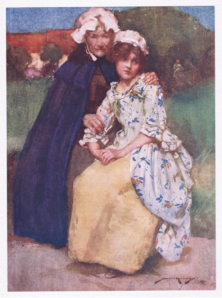 As virgens tímidas e tímidas parecem ser de amor (cor litho) de William Lee Hankey