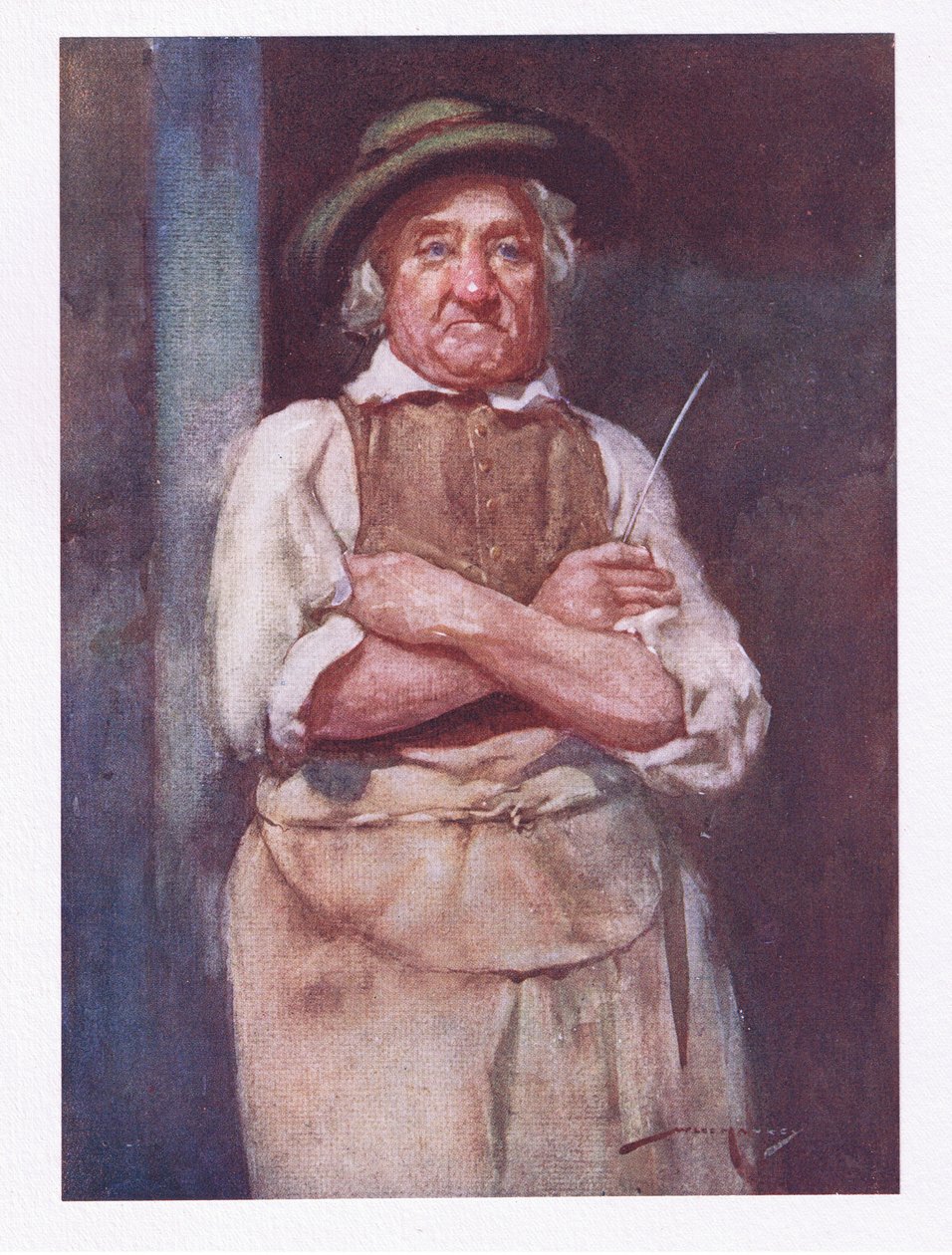 O próprio anfitrião (cor litho) de William Lee Hankey