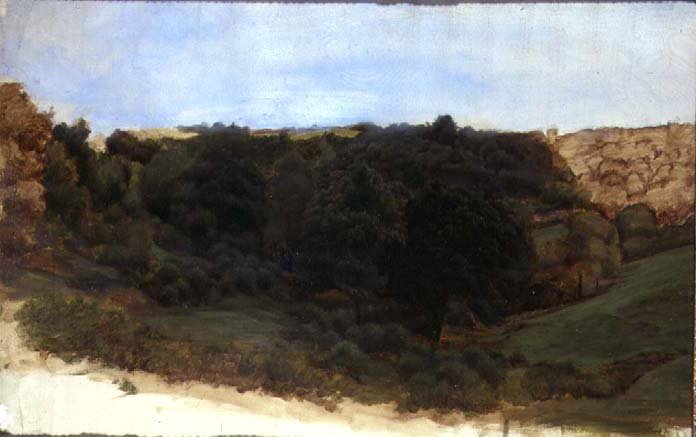 Perto de Redhill, Surrey de William Linnell