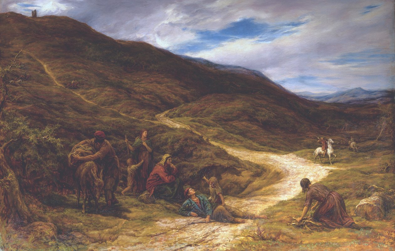 Sobre a Charneca "O Chifre, o Chifre, o Lusty, Lusty Horn" de William Linnell