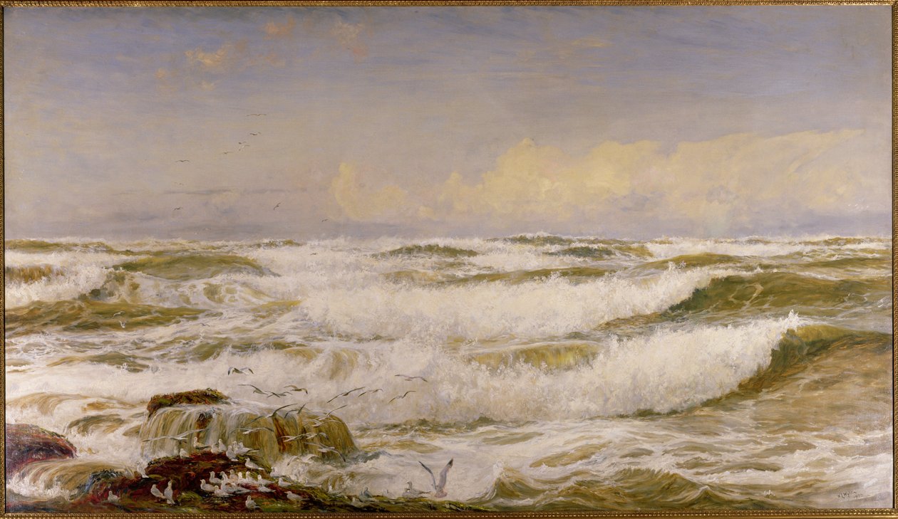 Um vendaval inteiro de vento de William Lionel Wyllie