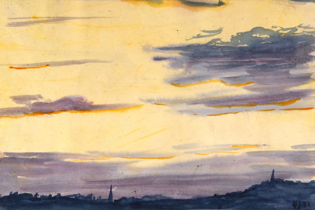 Noite brilhante de William Lionel Wyllie