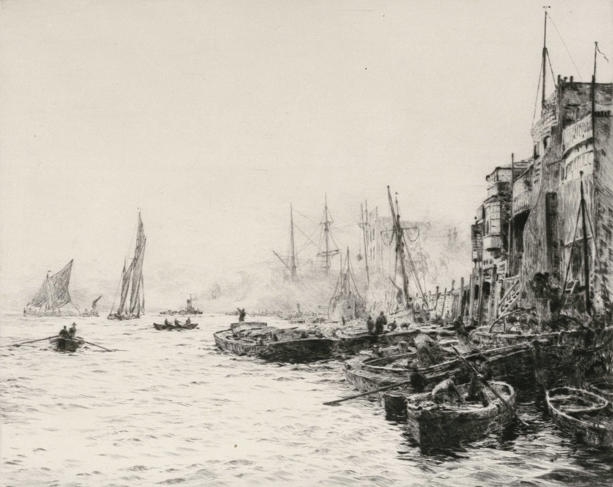 Limehouse Velha de William Lionel Wyllie