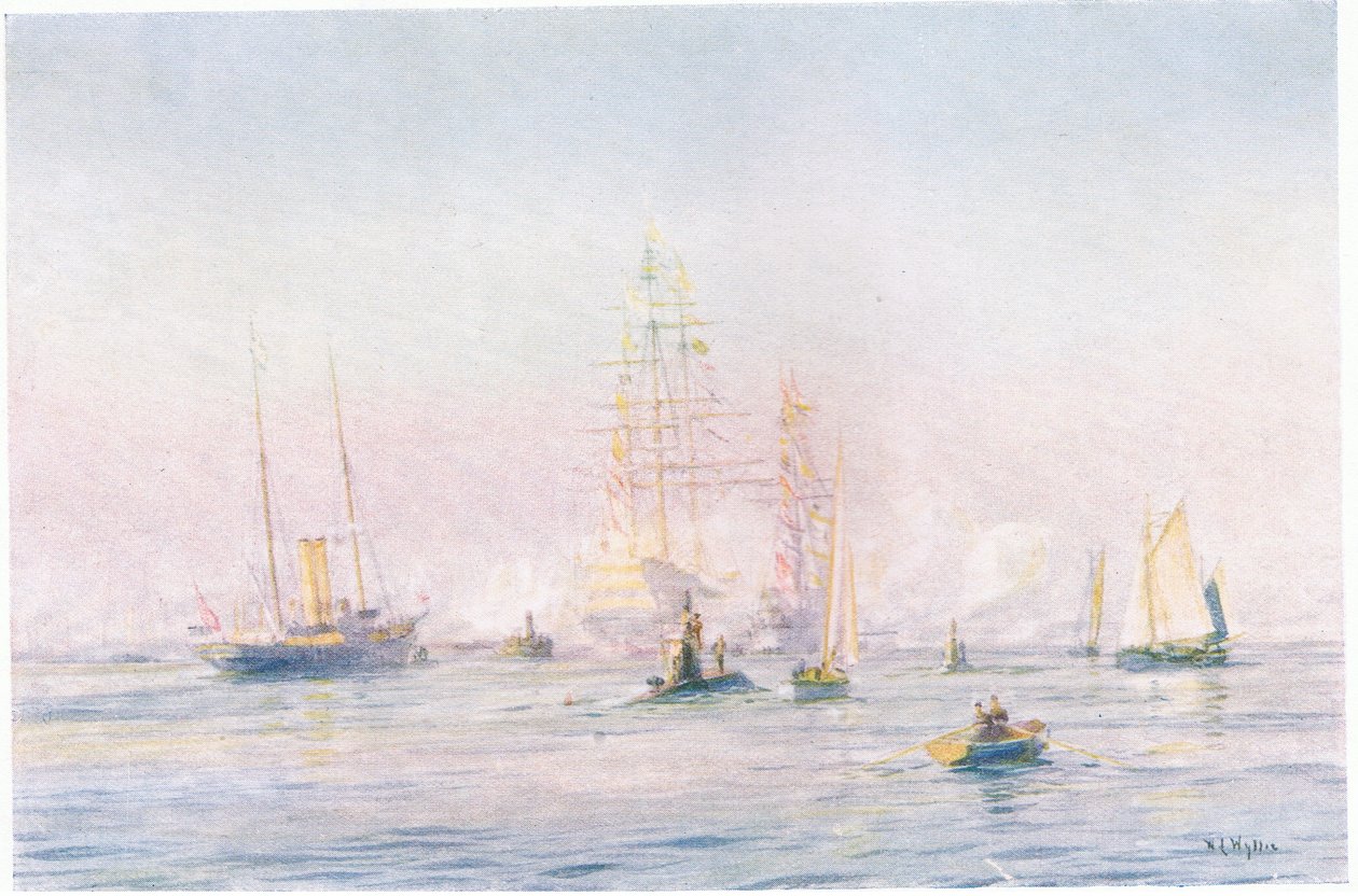 Portsmouth Harbour 1912, 1915 de William Lionel Wyllie