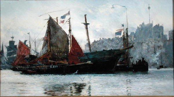 Porto de Ramsgate de William Lionel Wyllie