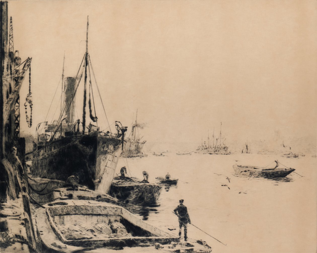 Cais de Santa Catarina de William Lionel Wyllie