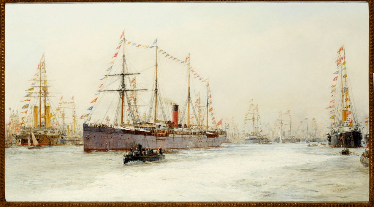 A revisão do Jubileu de diamante de 1897 de William Lionel Wyllie