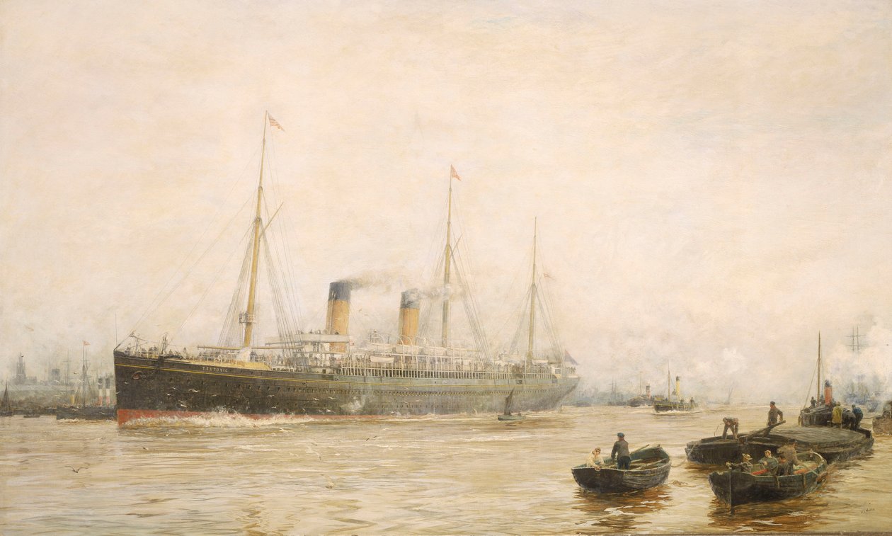 Os "teutónicos" deixam o Liverpool de William Lionel Wyllie