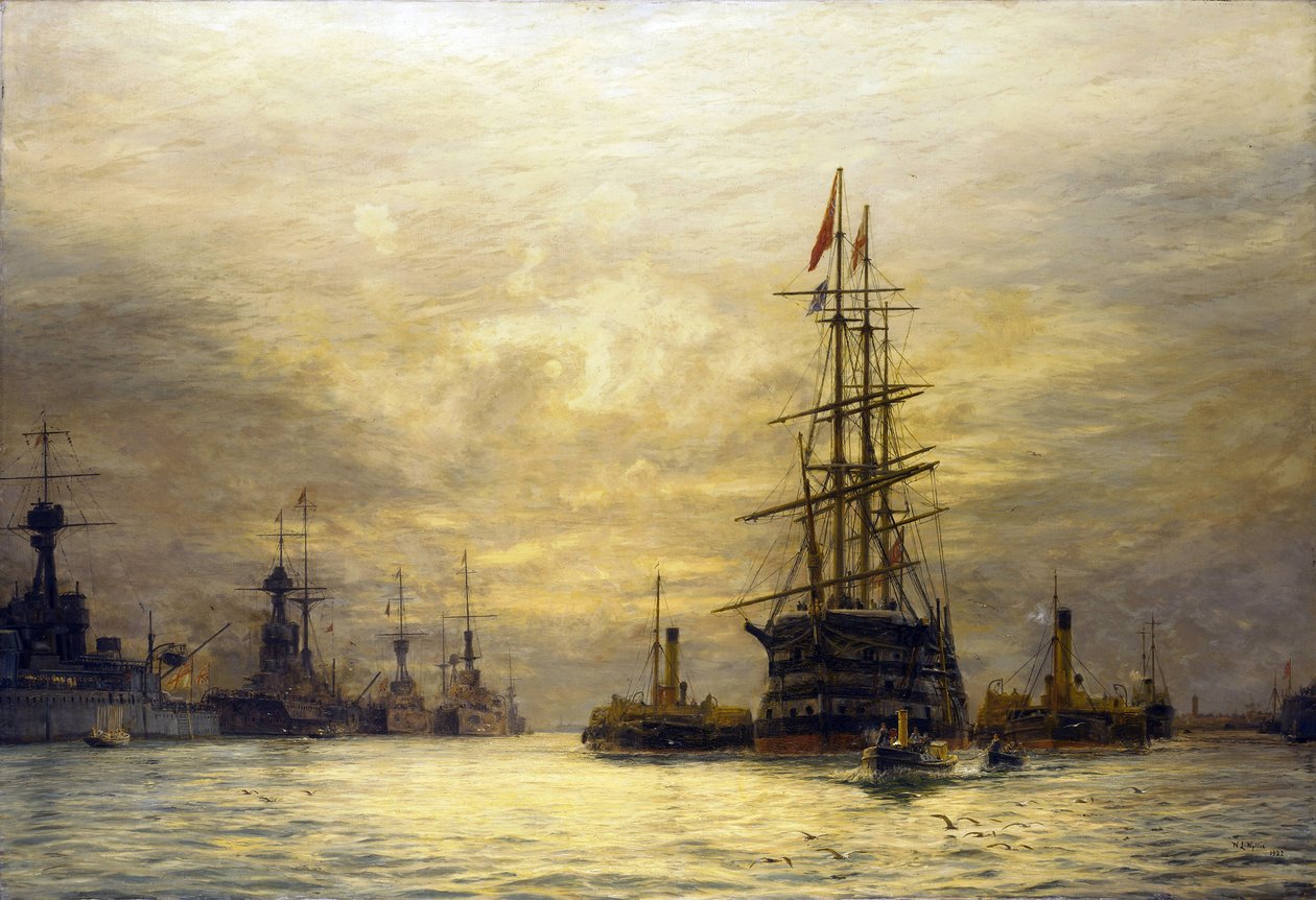 A última viagem do "Victoria de William Lionel Wyllie