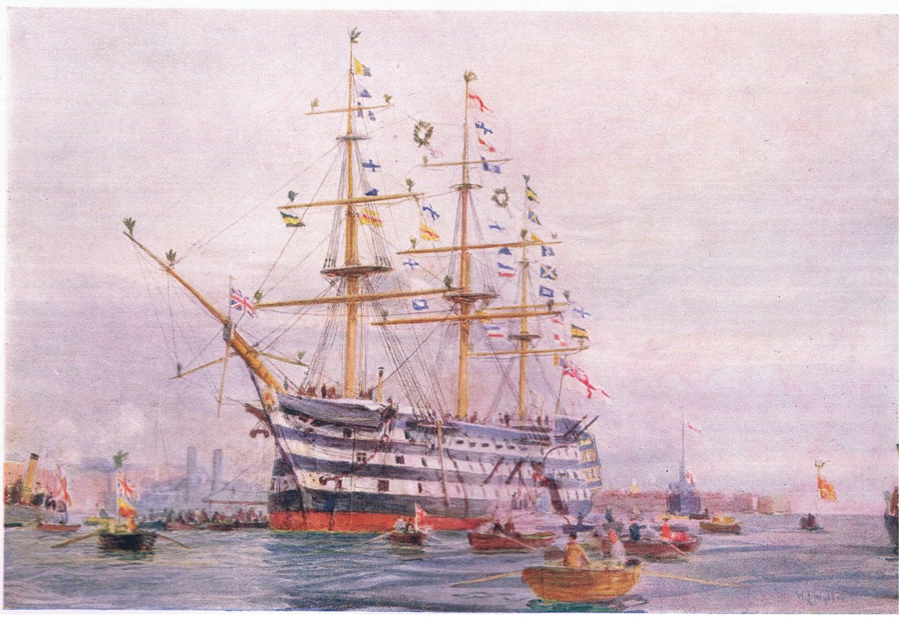 Aniversário de Trafalgar de William Lionel Wyllie