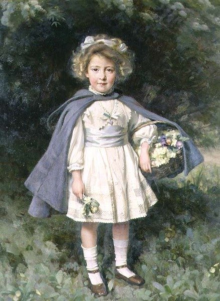 Retrato de Patricia Anley de William Logsdail