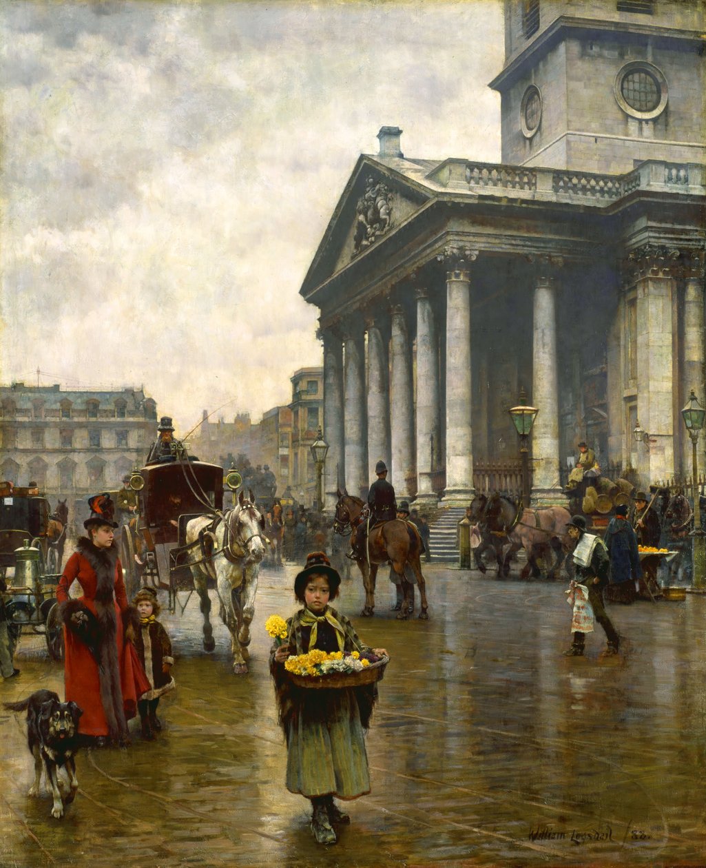 St Martin-in-the-Fields de William Logsdail