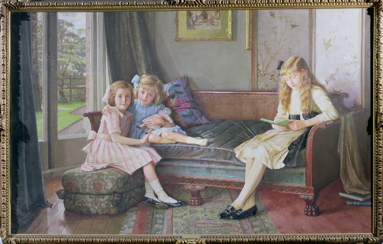 Os filhos de James Todd, 1920 de William Logsdail