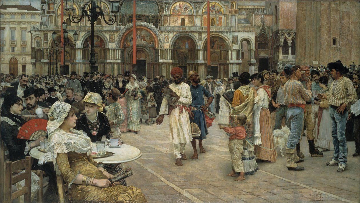 A Piazza di Saint Mark