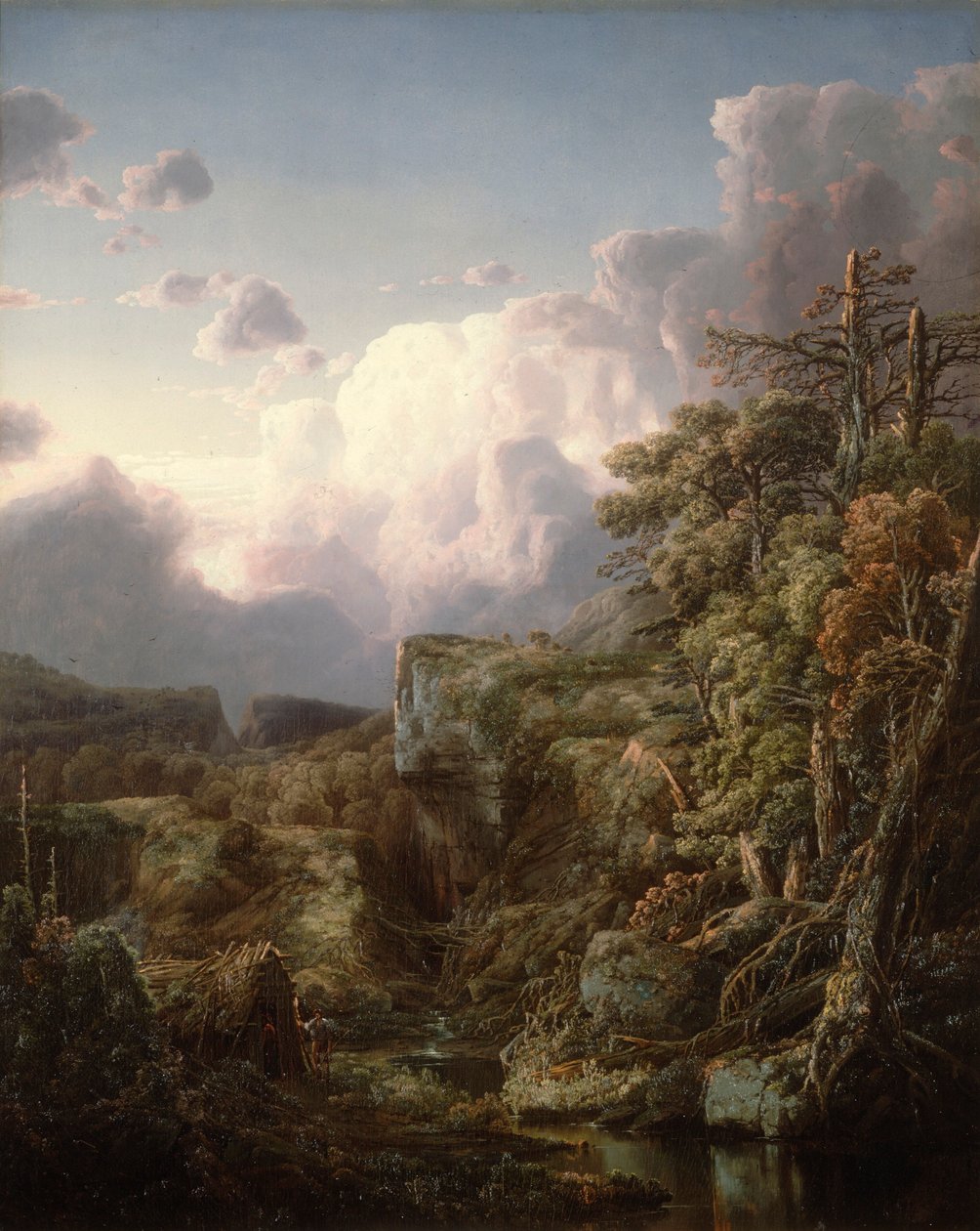 Paisagem de montanha de William Louis Sonntag