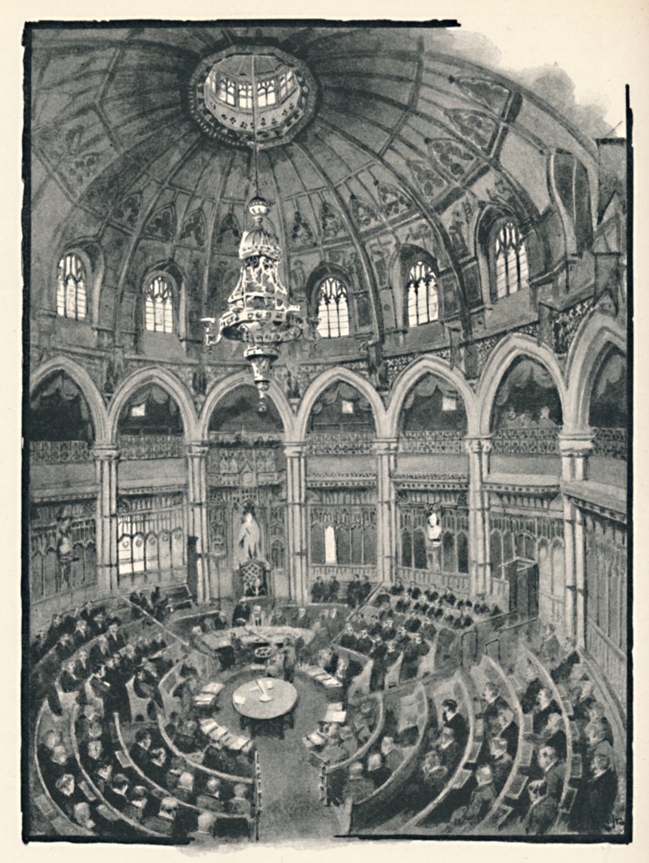 The Guildhall - Câmara do Conselho, 1891 de William Luker