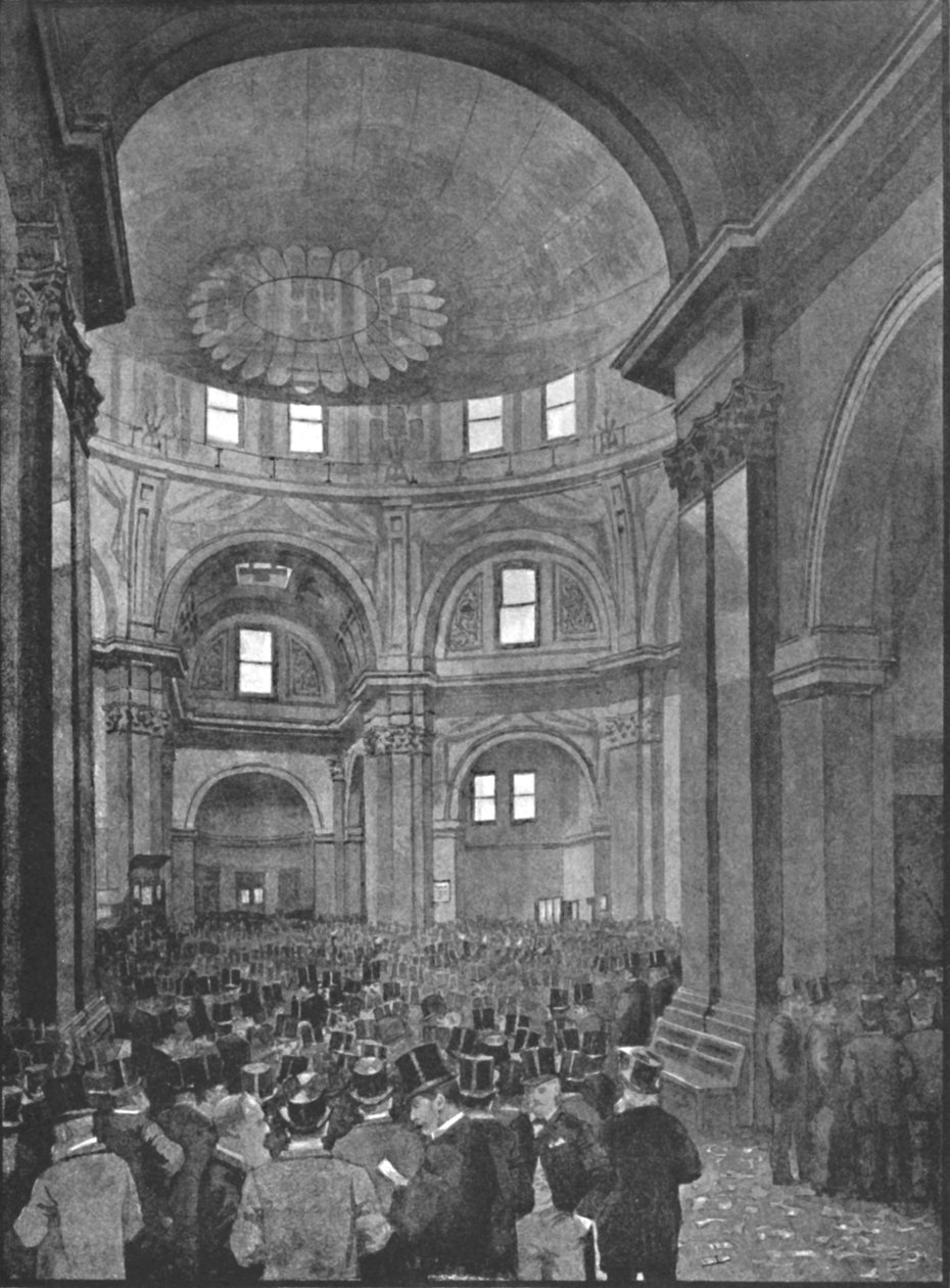 A Bolsa de Valores de 1891 de William Luker