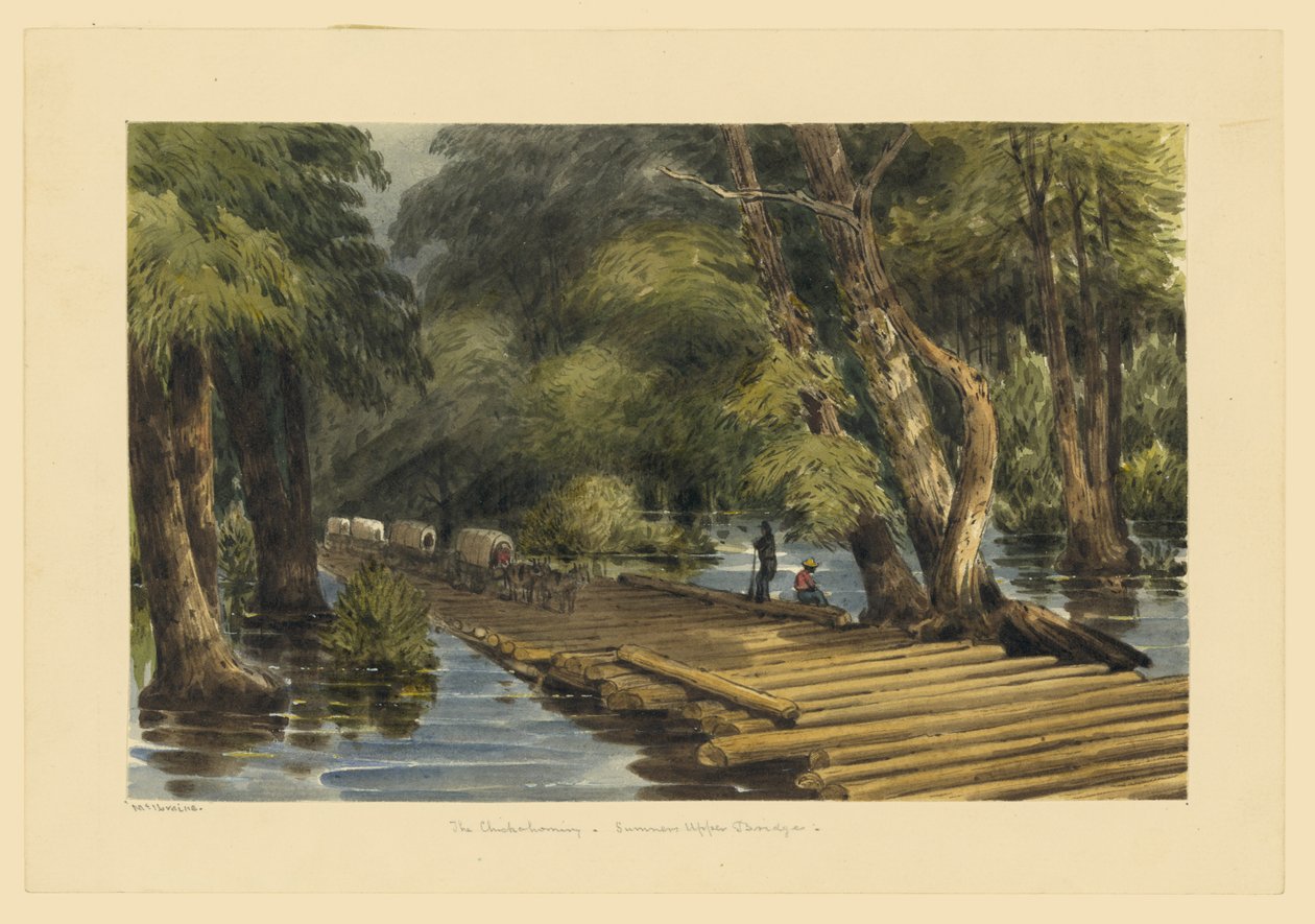 Sumners Upper Bridge de William MIlvaine