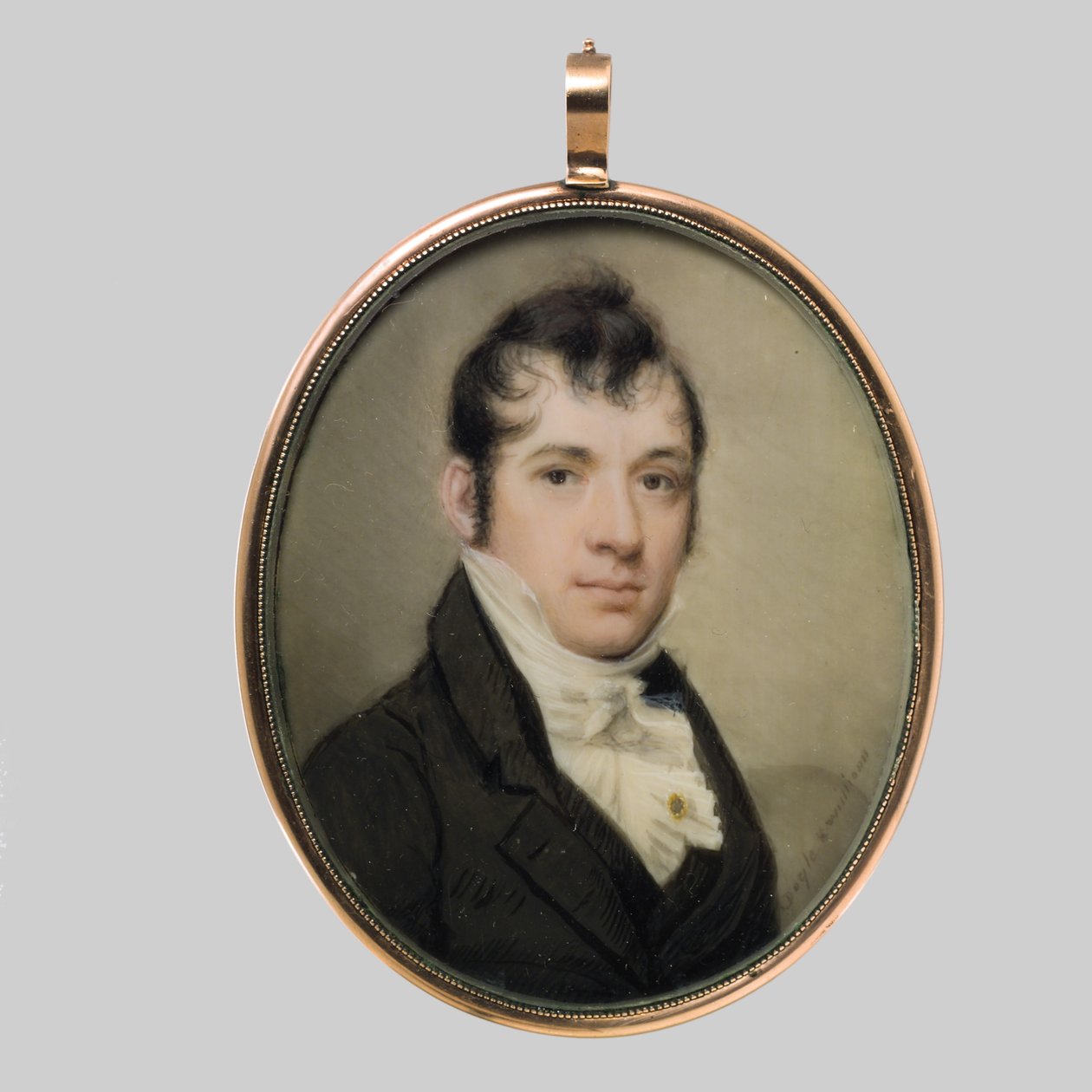 Retrato de um cavalheiro, 1810. de William M. S. Doyle