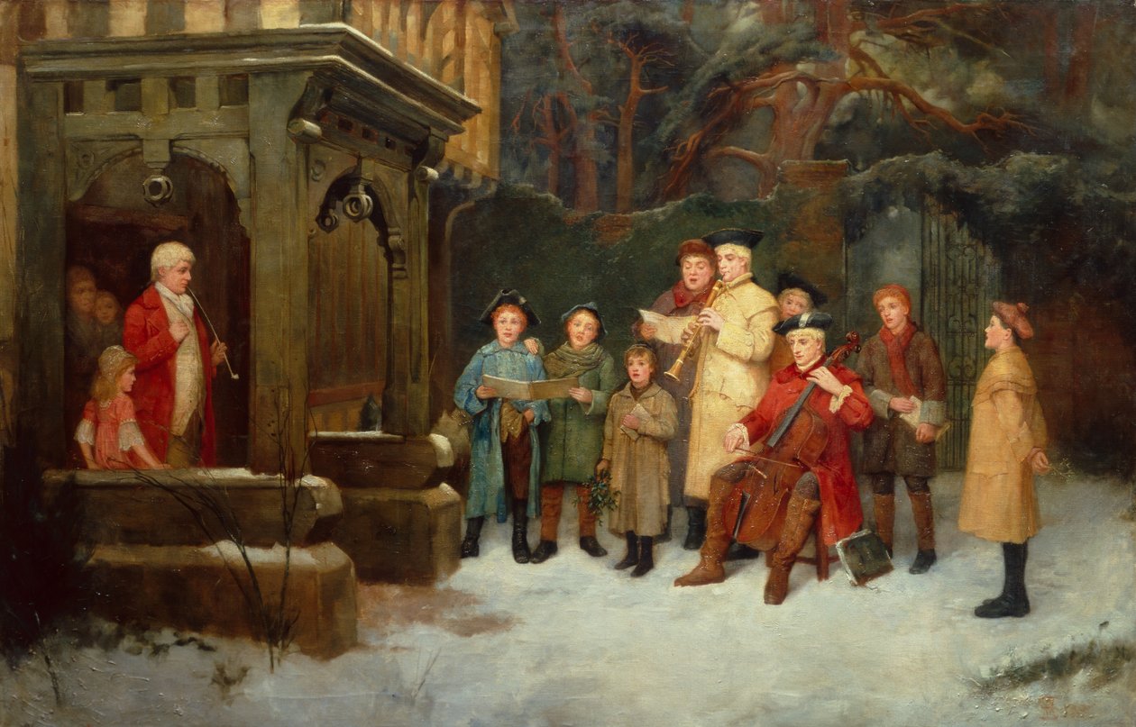 Os cantores de Carol de William M Spittle