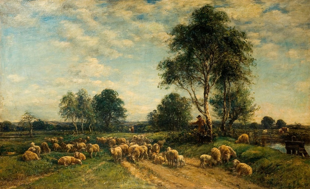 The Halt, 1880. de William Mark Fisher