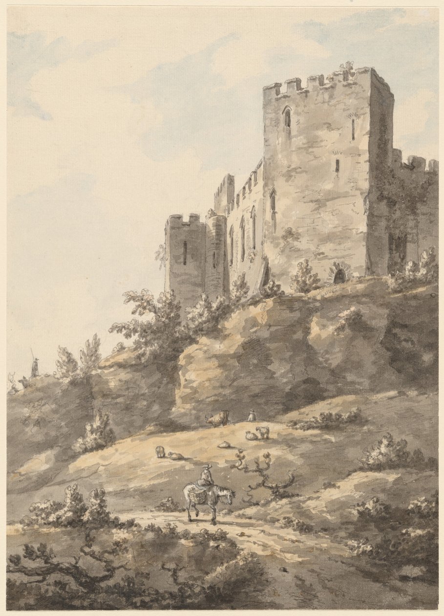 Castelo de Ludlow, Shropshire de William Marlow