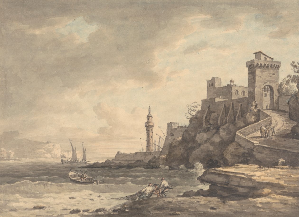 Vista de Leghorn de William Marlow