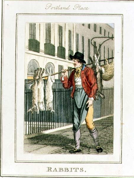 Rabbits, Portland Place, de 