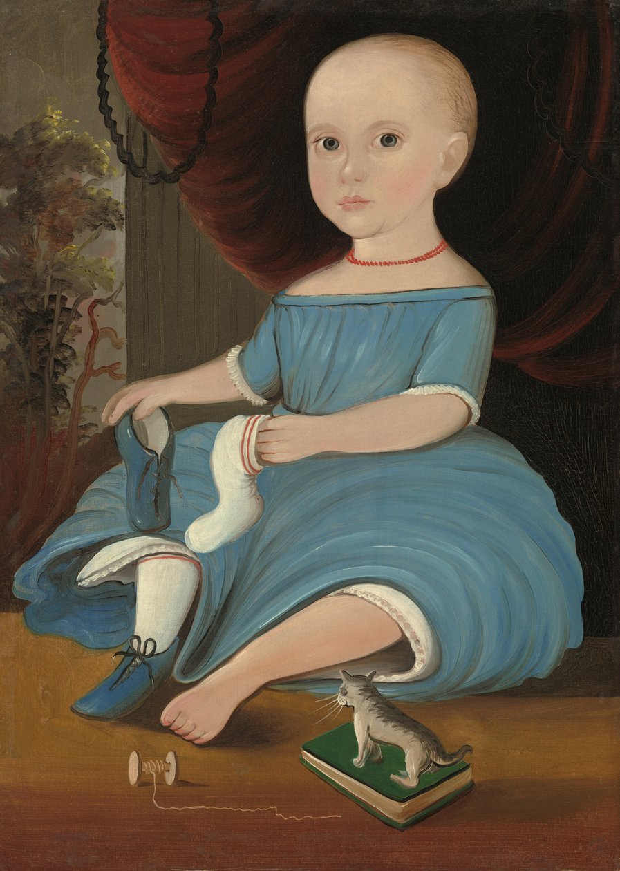 Baby in Blue, c. 1845. de William Matthew Prior