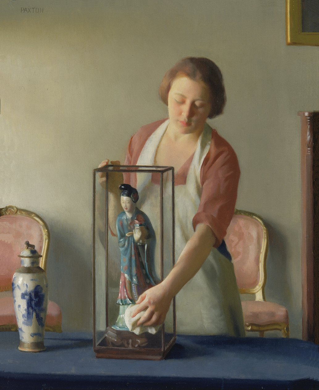 The Figurine, 1921. de William McGregor Paxton