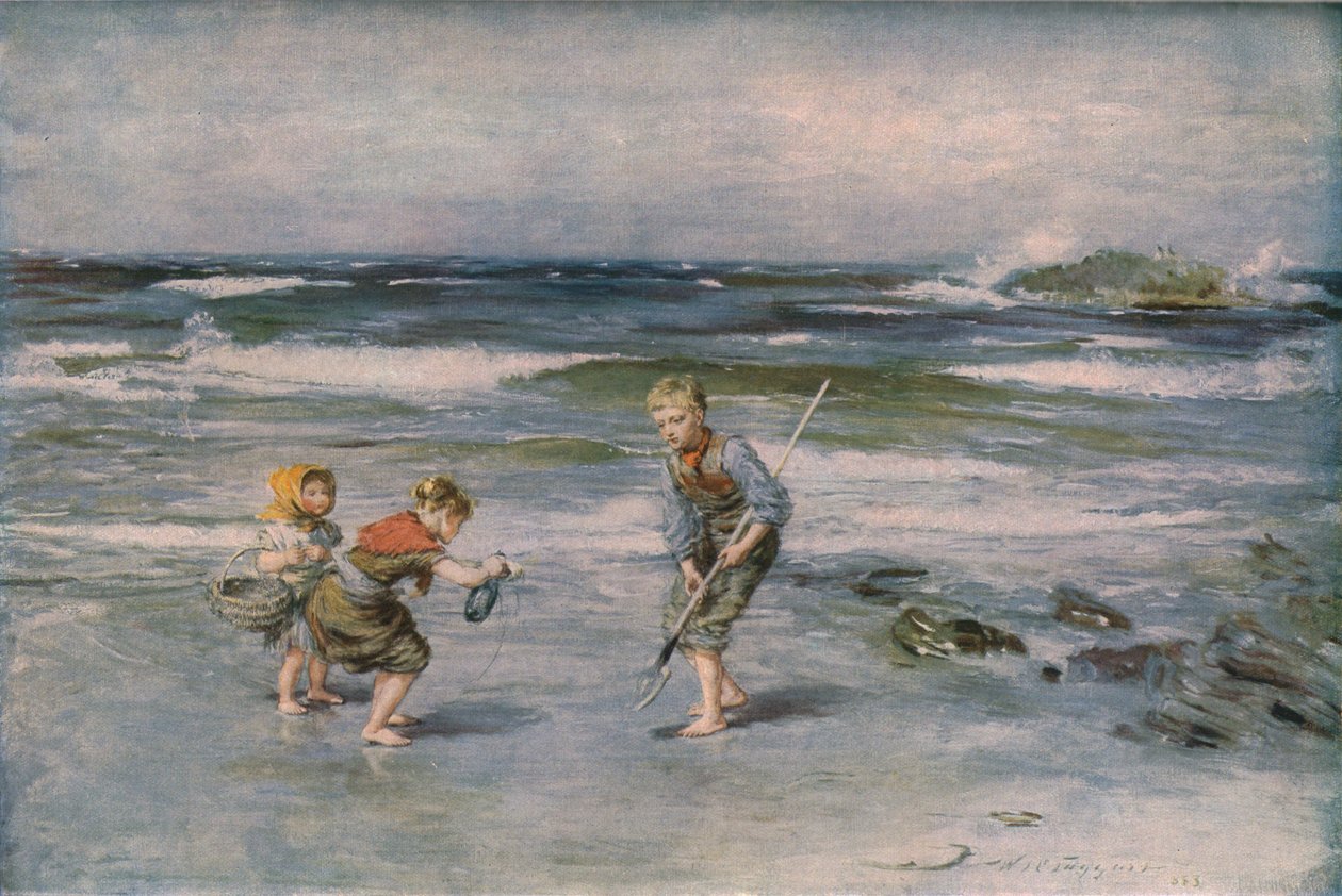 Uma Mensagem do Mar, 1883, c1930. de William McTaggart
