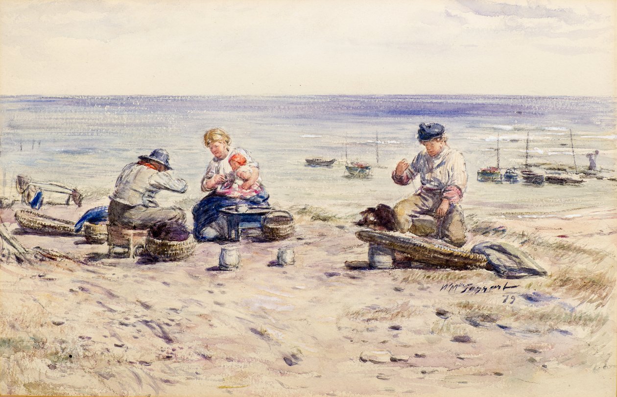 Baiting the Lines de William McTaggart