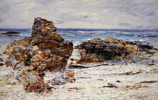 Caldeirão Rochoso (óleo sobre tela) de William McTaggart