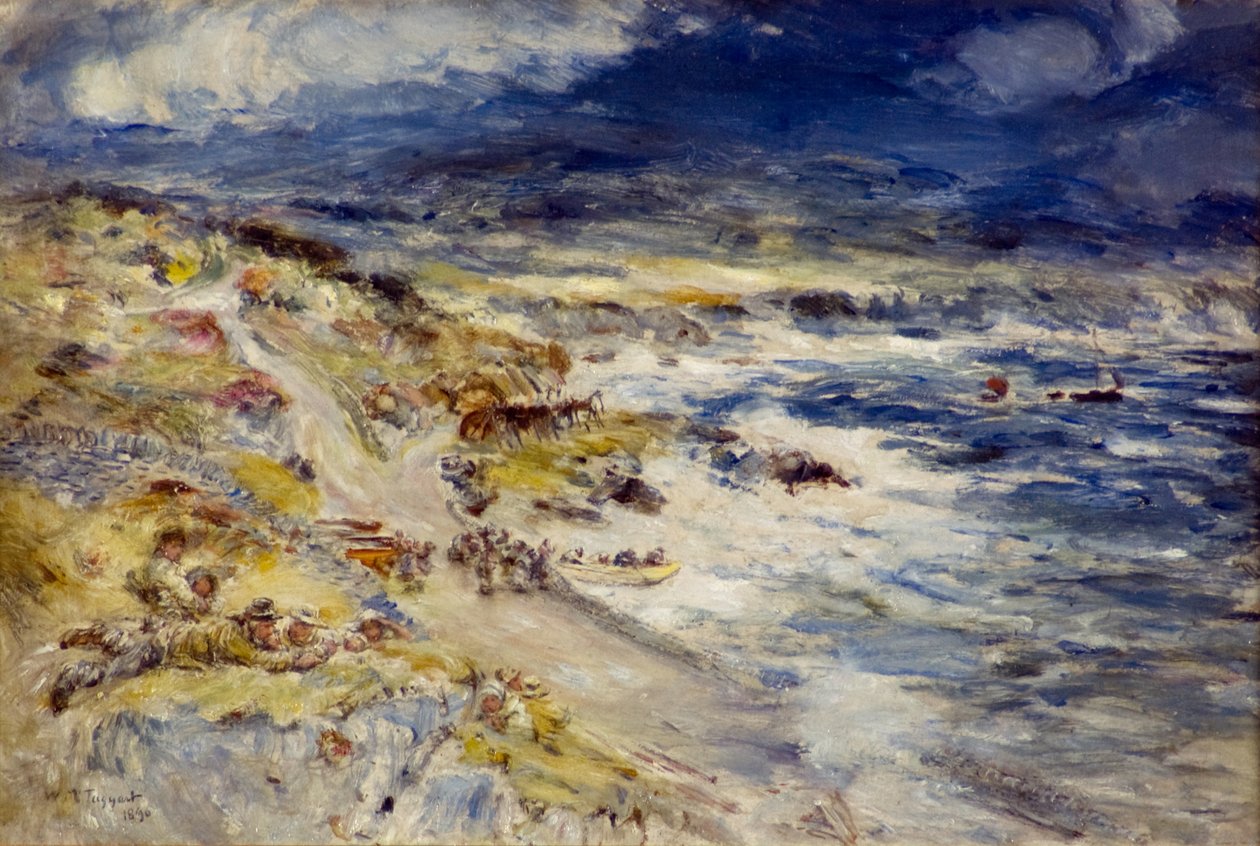 Na costa de Argyllshire de William McTaggart