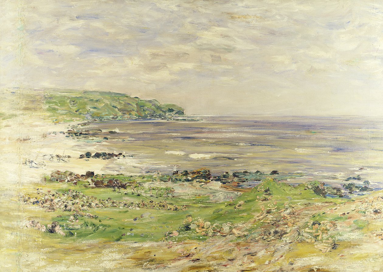 Pregação de São Columba, Iona, Hébridas Interiores de William McTaggart
