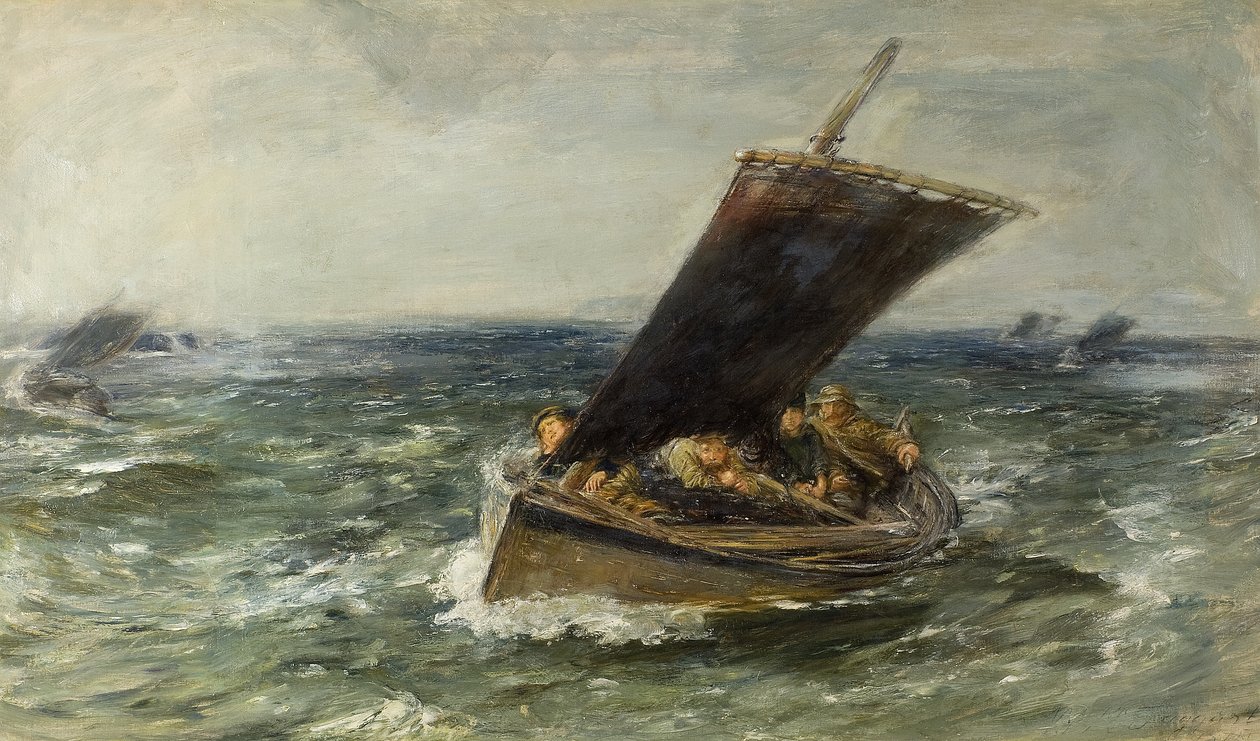 Através do vento e da chuva de William McTaggart